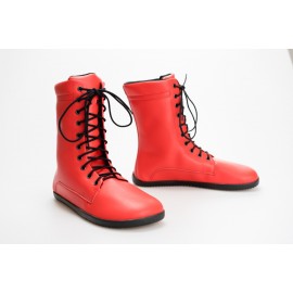 Ahinsa Shoes JAYA Bare - červená