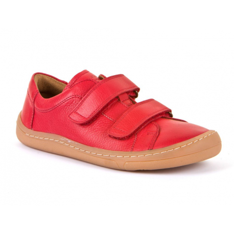 Froddo Barefoot nízké kožené tenisky - Red