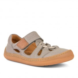Froddo Barefoot sandálky Elastic - Light Grey