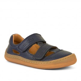 Froddo Barefoot sandálky VELCRO - Dark Blue
