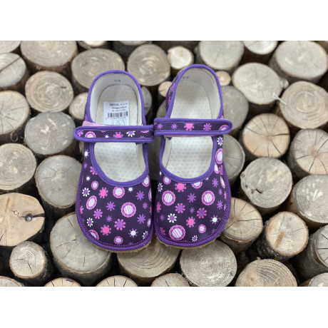 Beda Barefoot baleríny - fialové kvítko
