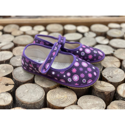 Beda Barefoot baleríny - fialové kvítko