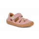 Froddo Barefoot sandálky Elastic - Pink - podrážka se vzorkem