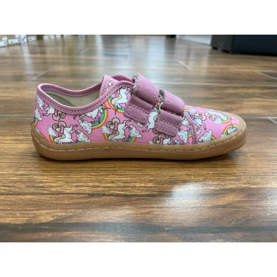 Froddo Barefoot tenisky CANVAS - Pink