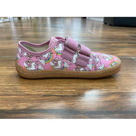 Froddo Barefoot tenisky CANVAS - Pink