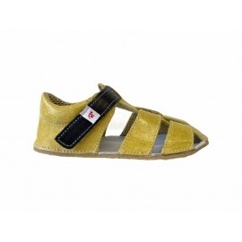 Ef barefoot sandálky - žluté