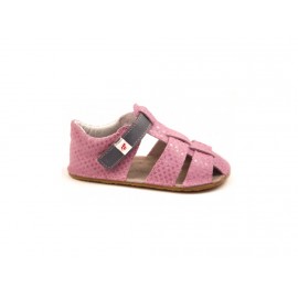 Ef barefoot - sandálky - růžové hvězdy