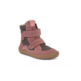 Froddo Barefoot zimní WINTER TEX - Grey/Pink