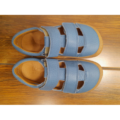 Froddo Barefoot sandálky VELCRO - Jeans