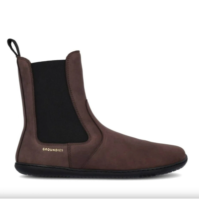 GROUNDIES® CAMDEN Zateplené Chelsea Černé Matné