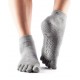ToeSox Fulltoe Ankle Grip (Heather grey)