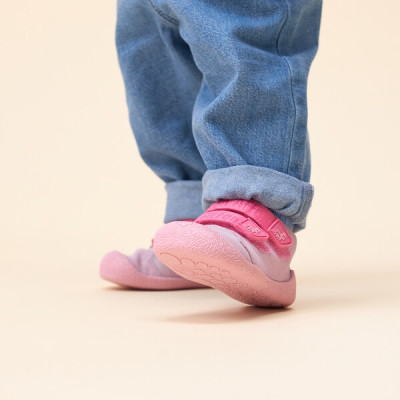 Affenzahn Prewalker Leather Walky - Unicorn Rose