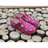 Beda Barefoot bačkory s páskem PLAYFUL - Unicorn - růžový koník