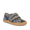 Froddo Barefoot Tenisky Canvas textilní - Grey Fotbal