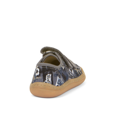 Froddo Barefoot Tenisky Canvas textilní - Grey Fotbal