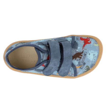 Froddo Barefoot Tenisky Canvas textilní - Dark Denim