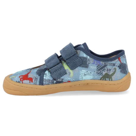 Froddo Barefoot Tenisky Canvas textilní - Dark Denim