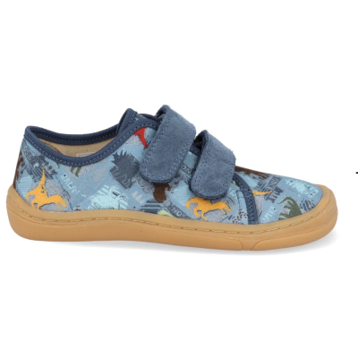 Froddo Barefoot Tenisky Canvas textilní - Dark Denim