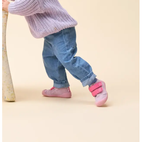 Affenzahn Prewalker Leather Walky - Unicorn Rose