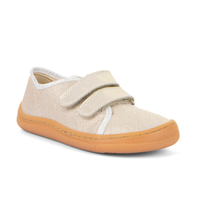 Froddo Barefoot Tenisky Canvas textilní - Gold Shine