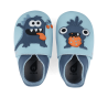 Bobux kožené capáčky - Messy Monster Celestial Blue