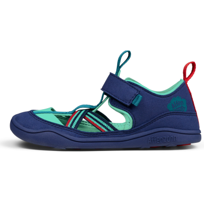 Affenzahn sandálky Vegan Breezy - Octopus Blue