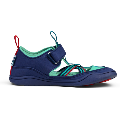 Affenzahn sandálky Vegan Breezy - Octopus Blue