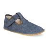 Beda Barefoot bačkory s páskem PLAYFUL - Grey Denim