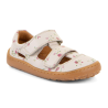 Froddo Barefoot sandály - Beige Flower