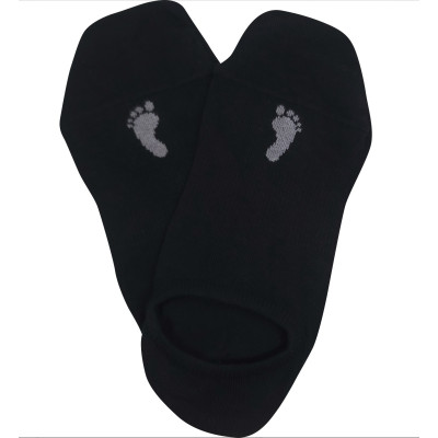 VoXX ponožky anatomicky tvarované BAREFOOT SNEAKER neviditelné ČERNÉ 1 pár