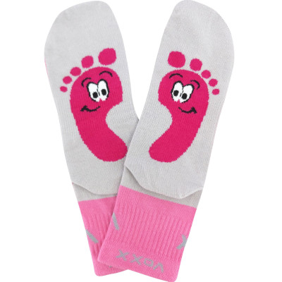 VoXX ponožky dětské anatomicky tvarované BAREFOOTIK růžové