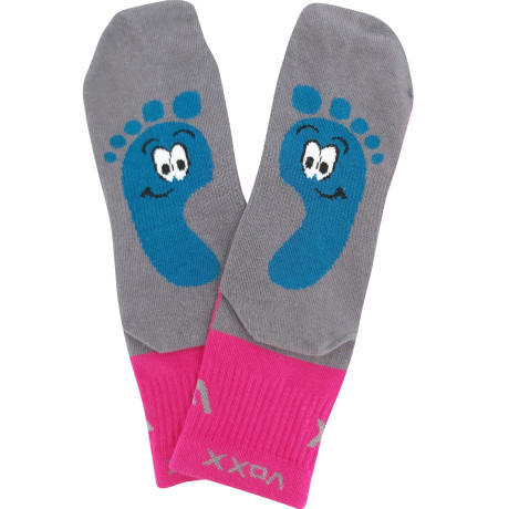 VoXX ponožky dětské anatomicky tvarované BAREFOOTIK růžové