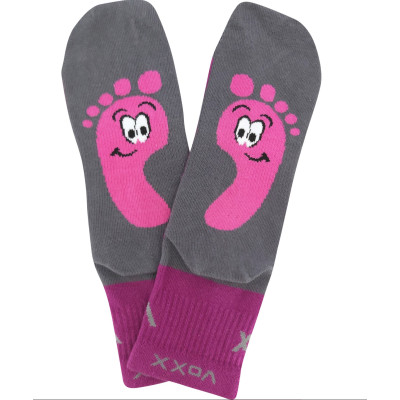 VoXX ponožky dětské anatomicky tvarované BAREFOOTIK růžové