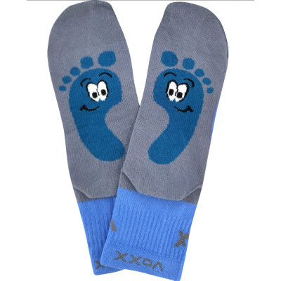 VoXX ponožky dětské anatomicky tvarované BAREFOOTIK modré