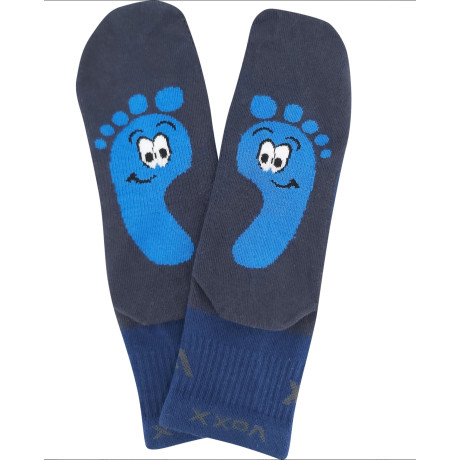 VoXX ponožky dětské anatomicky tvarované BAREFOOTIK modré