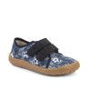 Froddo Barefoot Tenisky Canvas textilní - Grey/Blue Fotbal
