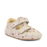 Froddo prewalkers sandálky s dvěma pásky - Beige Flower