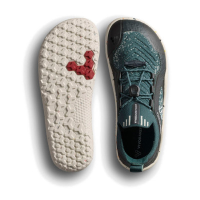 Vivobarefoot Primus Trail Knit FG Juniors Deep Teal