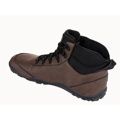 BENNON Barefoot Kožené - Winter High Black/brown