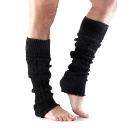 ToeSox Leg Warmers Knee High Black - návleky